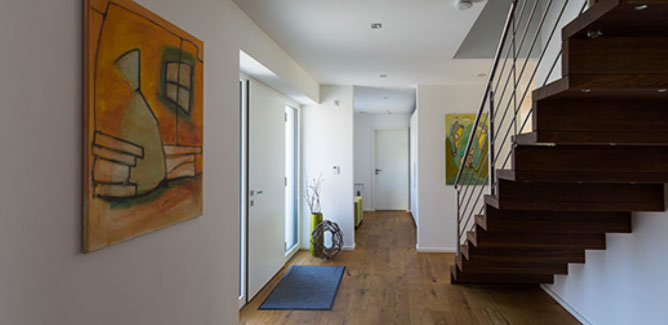 Eingangsbereich Smart Home - Experte fuer KNX