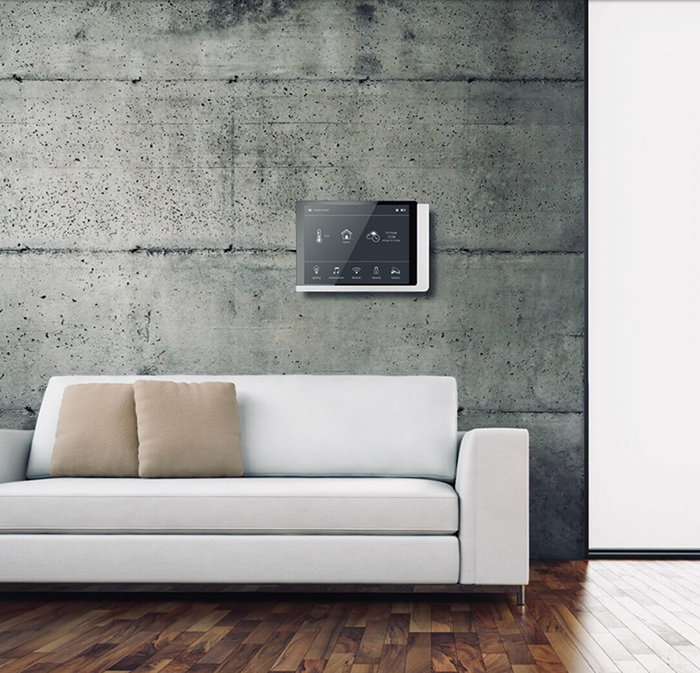 Couch und Smart Home Steuerung - Mit freundlicher Genehmigung von viveroo